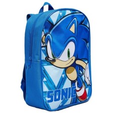 Sonic the Hedgehog Kids Backpack Bag  32cm x 25cm x 10cm (Approx)
