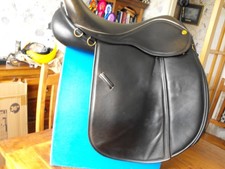 17" vsd saddle in black by
