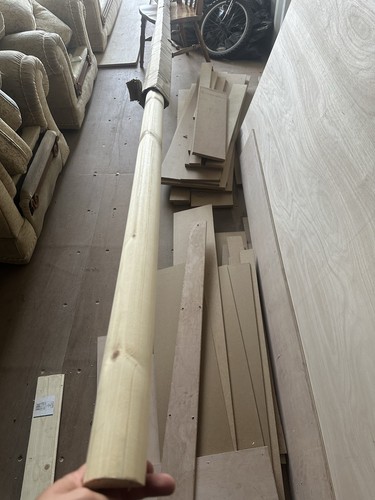 55mm mopstick pine - 55mm,