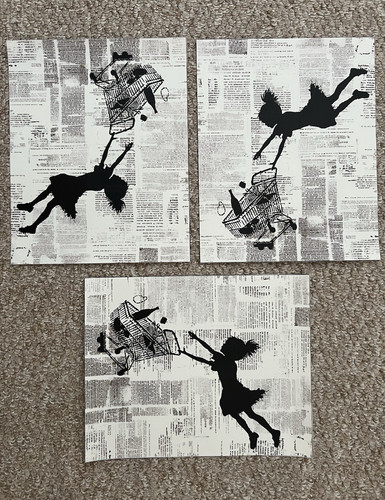 Set banksy canvas - set, of