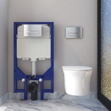 Bathroom Rimless Wall Hung