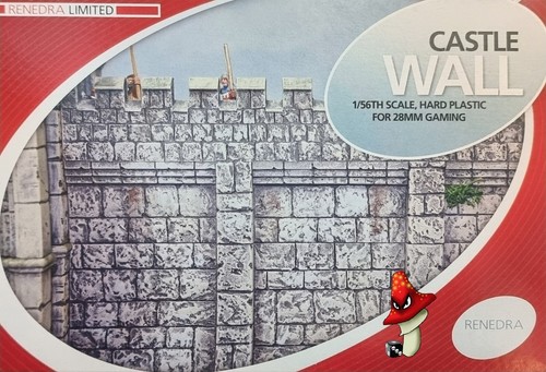 Renedra castle wall sections - castle,