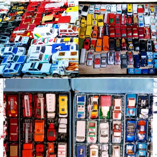 Job lot matchbox cars - lot,