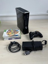 XBOX 360 SLIM CONSOLE & GAMES BUNDLE GC TESTED