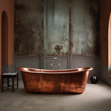Heavy /Solid Copper Bathtub
