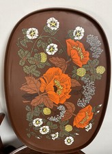 Vintage 60s 70s Floral  Dinner