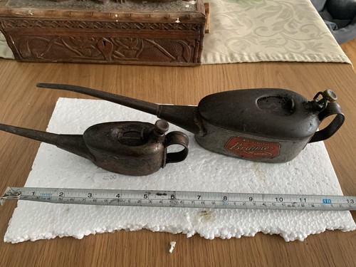 Vintage oil cans - vintage,