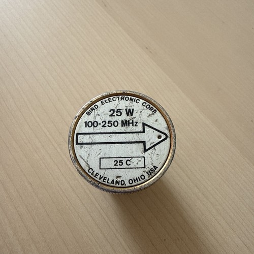 Bird wattmeter element - bird,