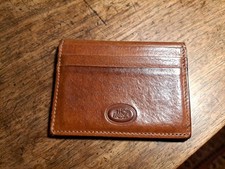 The Bridge - Leather Bifold Wallet / Card Holder ( Firenze Italian Il Ponte) Vgc