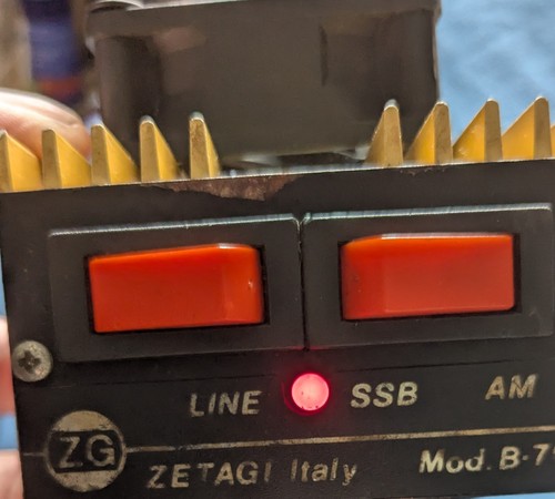 Zetagi b70 radio amplifier - b70,