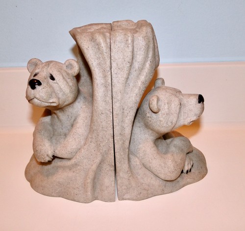 Quarry critters bear - bear, bookends