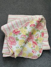 Vintage handmade quilt pink