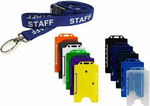 Staff neck strap lanyard - strap, with