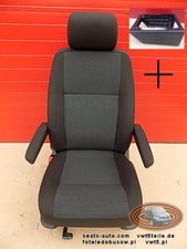 Seat VW T6 T5 front passenger SIMORA with base adjustments armrests