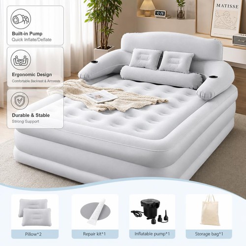 King size double air mattress - double,