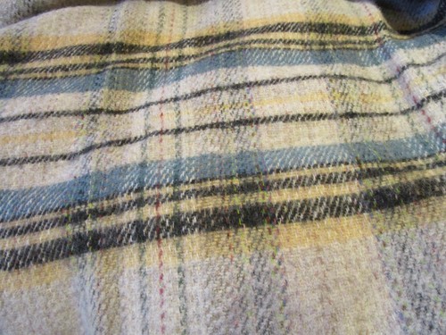 Made wales all wool fringed - wales,