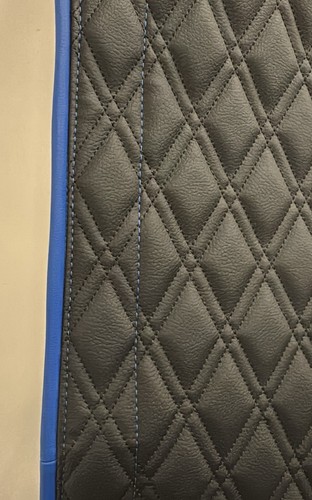 Blue black horse - blue/black, cart