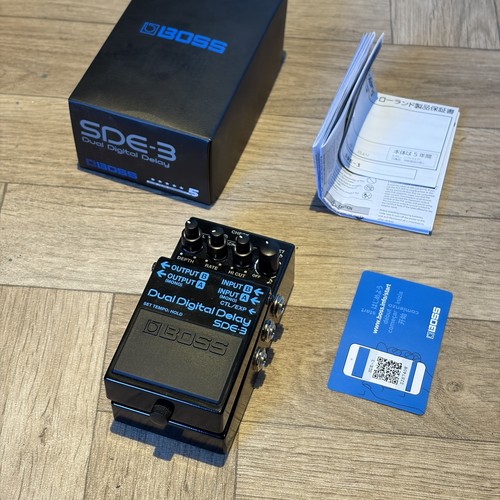 Boss sde dual digital delay - boss,