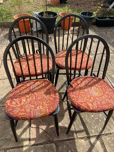 Set four ercol dining - four,