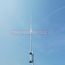 CB Radio Home Base Antenna Thunderpole 1/2 Wave AM/FM/SSB Silver Rod Type Aerial