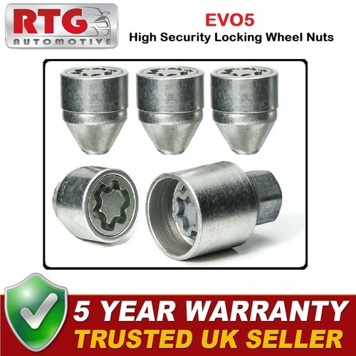 Evo5 locking wheel nuts for - 4x,
