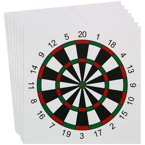 Paper shooting targets 14x14cm - targets,