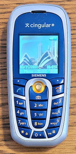 Siemens ct66 blue - ct66, and