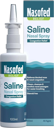Nasofed saline nasal spray - nasofed,