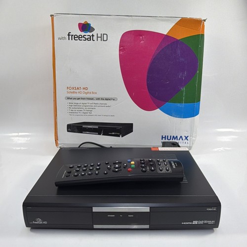 Humax foxsat tv receiver - foxsat, hd