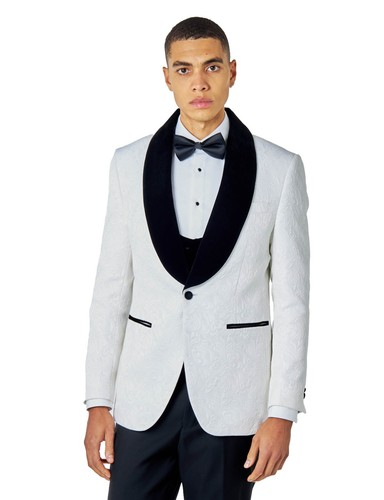 Mens white tuxedo - white, suit