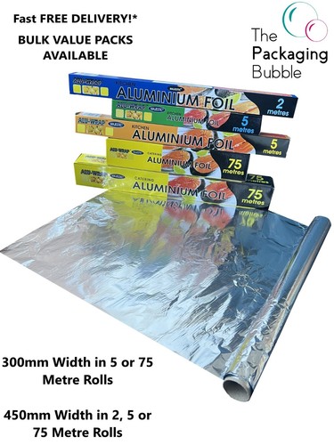 Kitchen tin foil rolls - foil,