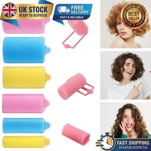 Foam hair rollers - foam, sponge