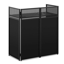 Ultimax DJCombiBooth DJ Combi Booth with Carry Bag Foldable Screen DJ Equipment