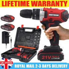 21V Cordless Hammer Drill Set
