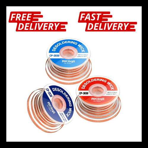 3pcs solder wick braid - solder,