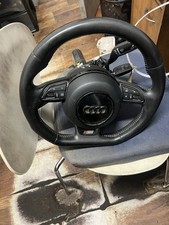 Audi A3 Sline Flat Bottom Steering Wheel With Airbag 2015