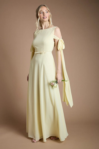 Coast lemon bridesmaid dress - lemon,