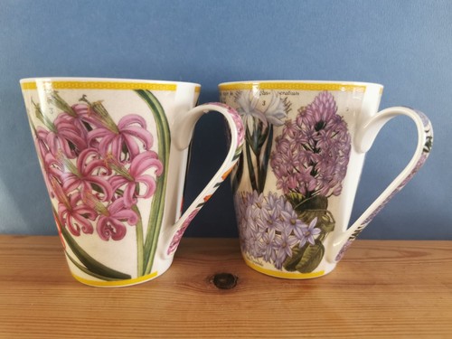 Pretty floral china mugs by - 2,
