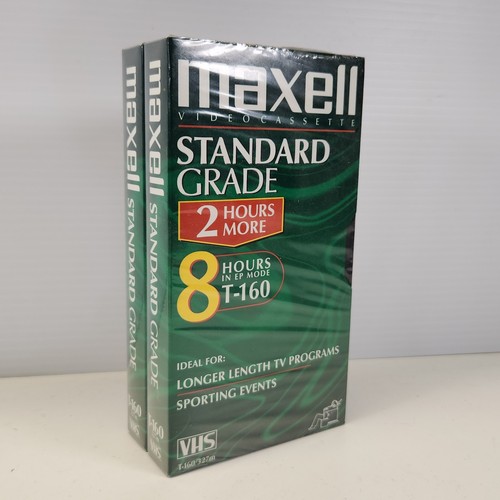 Maxell 160 vhs blank - t-160,