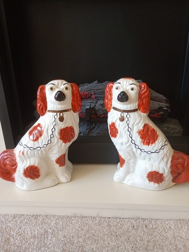 Pair vintage decorative - vintage, king