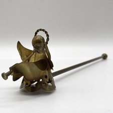 Vintage Brass Angel Candle