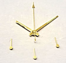 Set sfere dorate con tritium per  Valjoux 7750  13 mm sferini 3,5 mm Swiss Made 