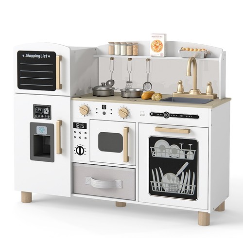 Kids wooden play kitchen - kitchen, with