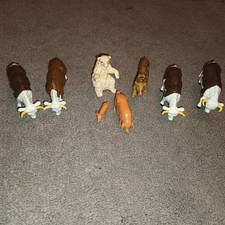 Britains Animals 1970s & 80s Vintage - Hereford Cow Bull Pig Tiger Polar Bear