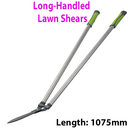 1075mm long handled lawn - long,