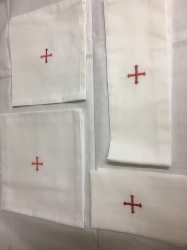 Church linens high - church, linens,