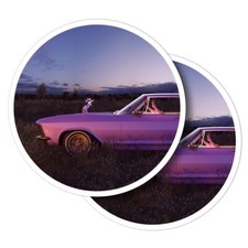 2x Vinyl Stickers Classic