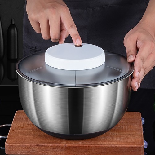 Electric large salad spinner - electric,