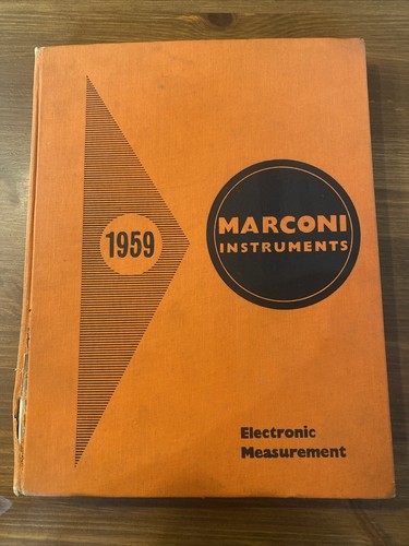 Marconi 1959 catalogue book - 1959,