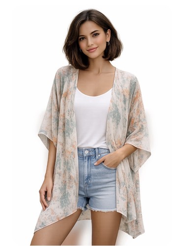Ruggine serena kimono sheer - kimono,
